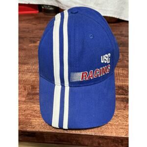 USG Red White Blue Baseball Adjustable Cap Hat Mens